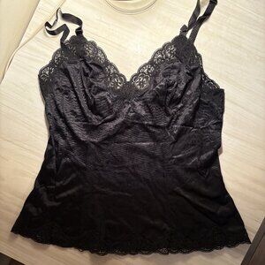 lacey black lingerie top *ੈ✩‧₊˚